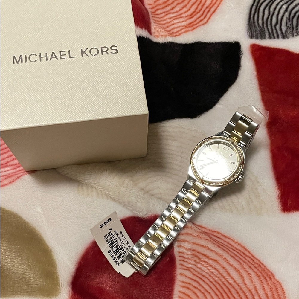 Michael Kors Two-Tone Gold and Silver Women's Watch